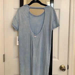 RVCA open back shirt dress